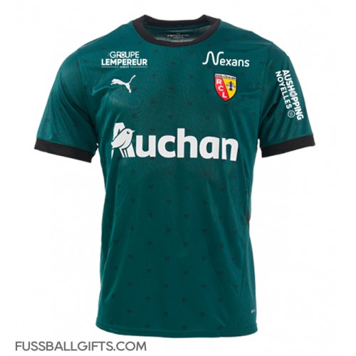 RC Lens Fußballbekleidung Auswärtstrikot 2024-25 Kurzarm